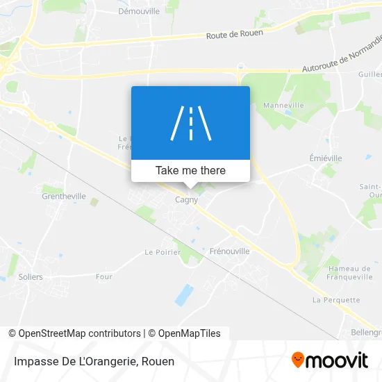 Impasse De L'Orangerie map