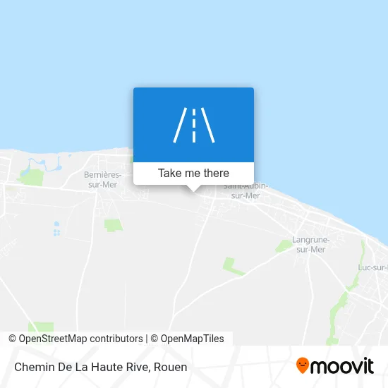 Chemin De La Haute Rive map