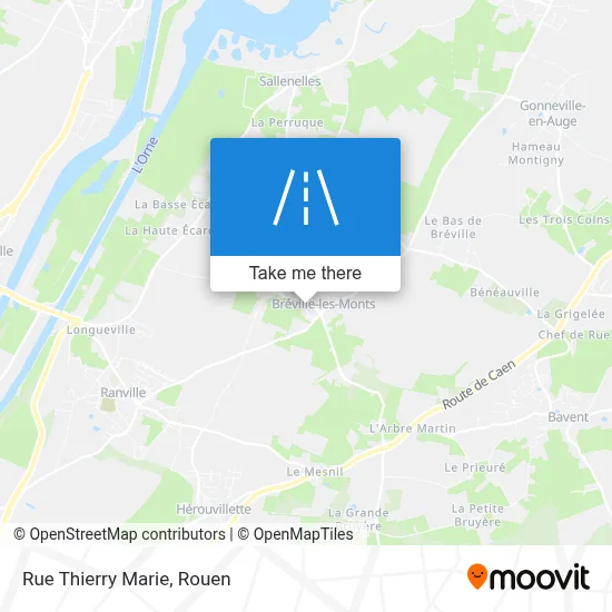 Rue Thierry Marie map