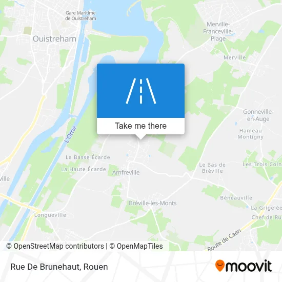 Rue De Brunehaut map