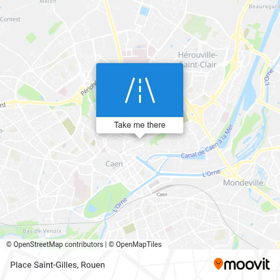 Place Saint-Gilles map