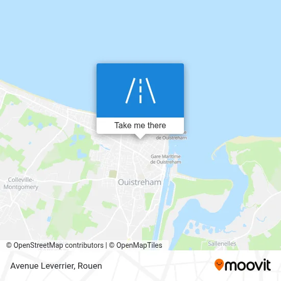 Avenue Leverrier map
