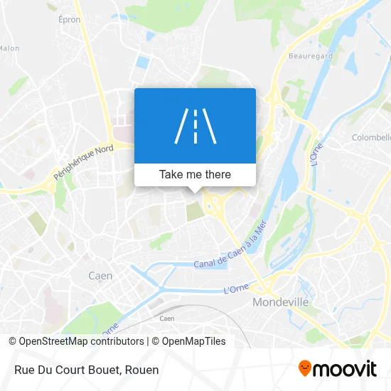 Rue Du Court Bouet map