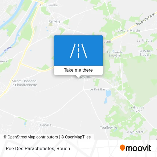 Rue Des Parachutistes map