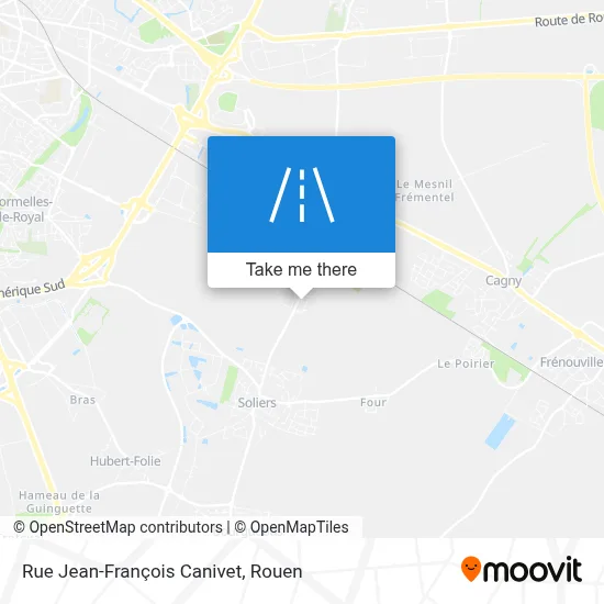 Rue Jean-François Canivet map