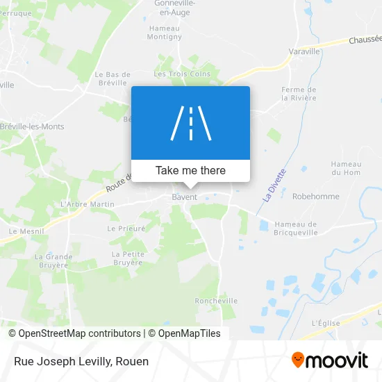 Rue Joseph Levilly map