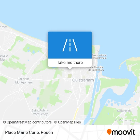 Mapa Place Marie Curie