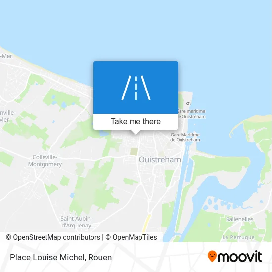 Place Louise Michel map