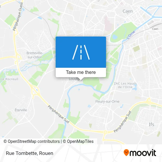 Rue Tombette map