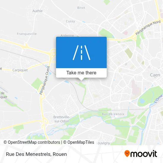 Rue Des Menestrels map