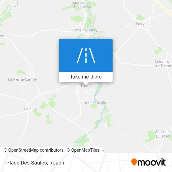 Place Des Saules map