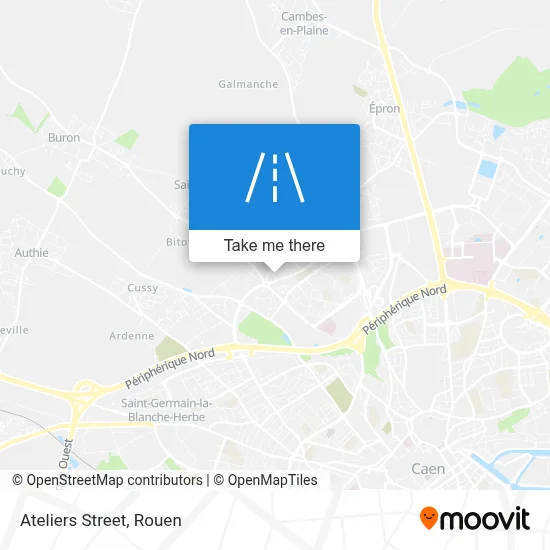 Rue Des Ateliers map