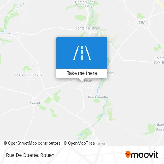 Rue De Duette map