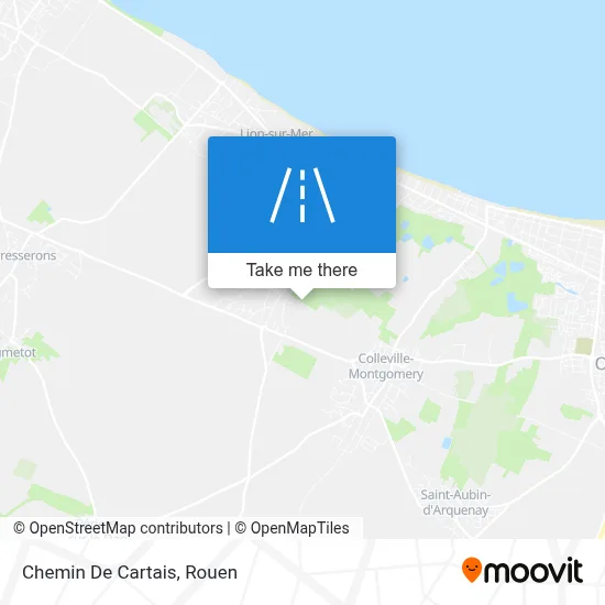 Chemin De Cartais map