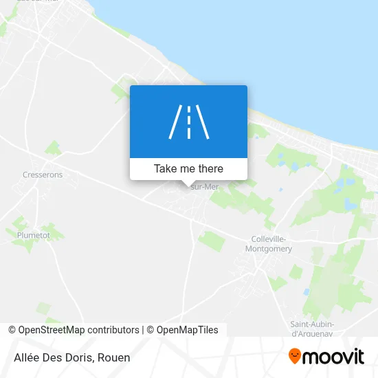 Allée Des Doris map
