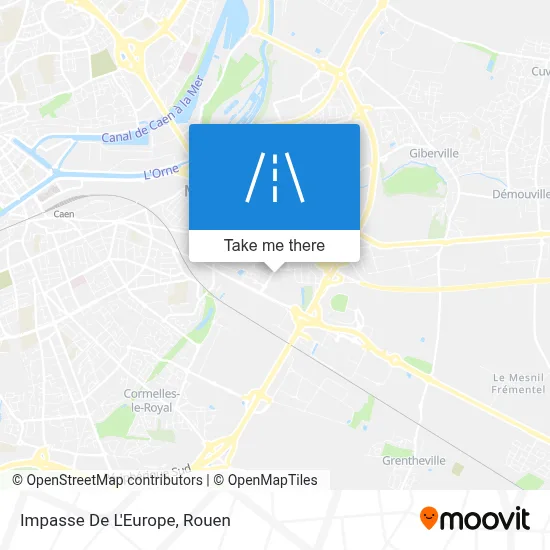 Impasse De L'Europe map