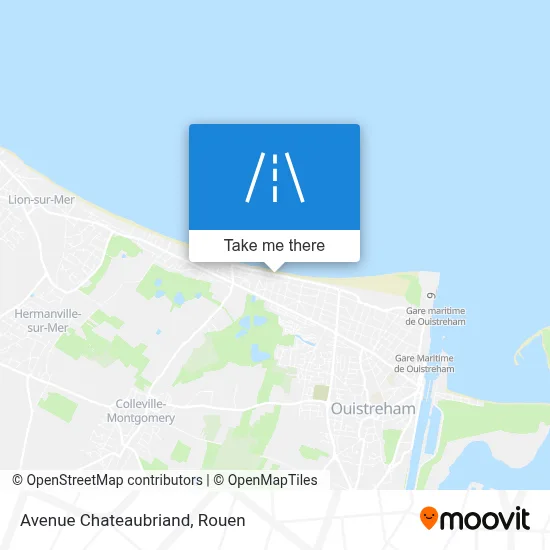 Avenue Chateaubriand map