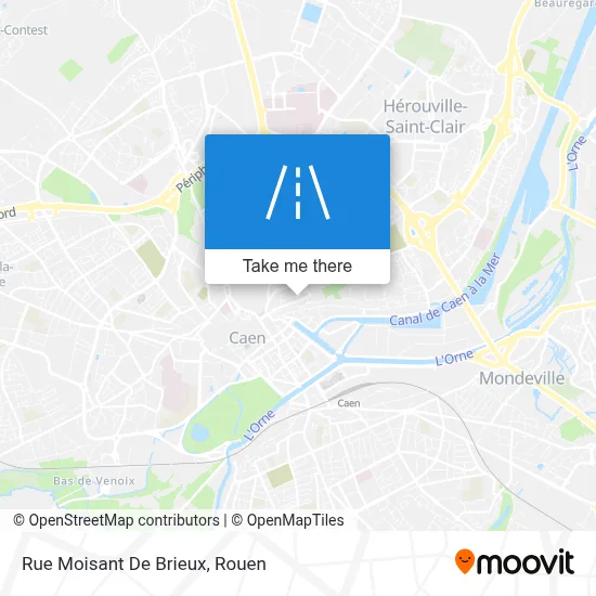 Rue Moisant De Brieux map