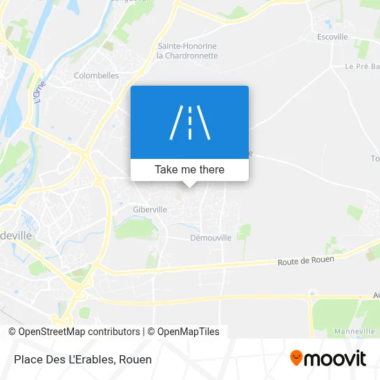 Place Des L'Erables map