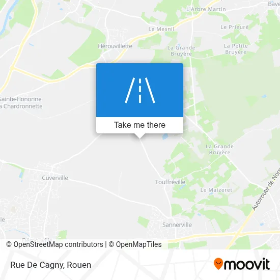 Rue De Cagny map