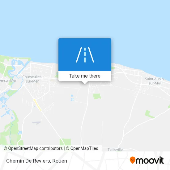 Chemin De Reviers map