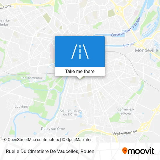 Ruelle Du Cimetière De Vaucelles map