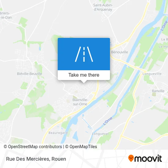 Mapa Rue Des Mercières