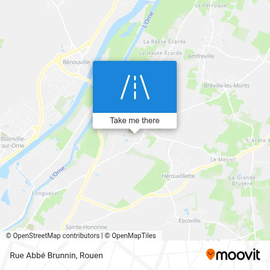 Rue Abbé Brunnin map