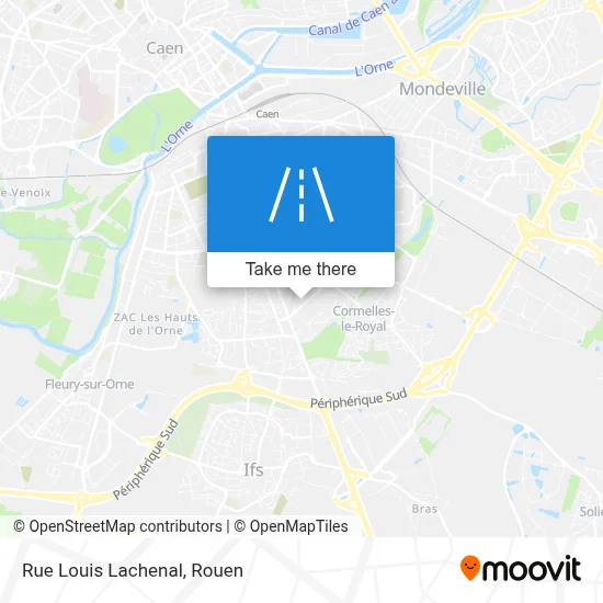 Rue Louis Lachenal map