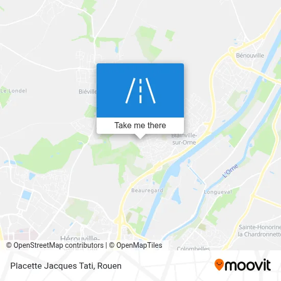 Placette Jacques Tati map