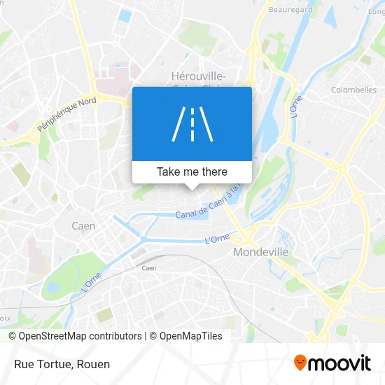 Rue Tortue map