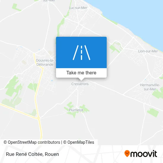 Rue René Coltée map