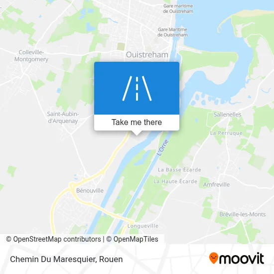 Chemin Du Maresquier map