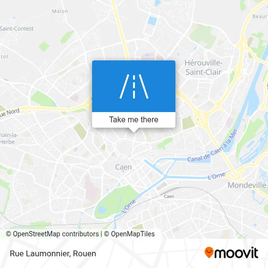 Rue Laumonnier map