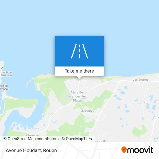 Avenue Houdart map