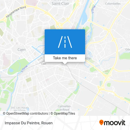 Impasse Du Peintre map