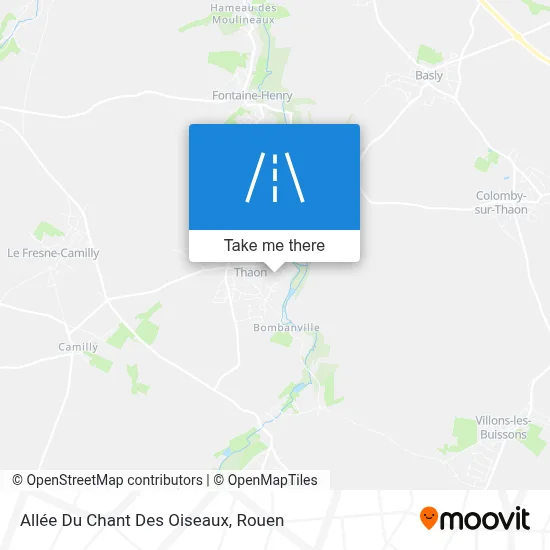 Allée Du Chant Des Oiseaux map
