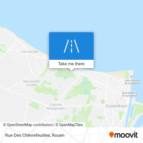 Rue Des Chêvrefeuilles map