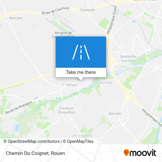 Chemin Du Coignet map