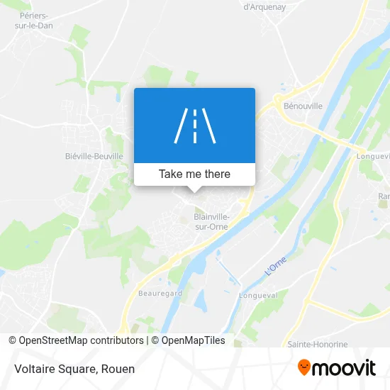 Place Voltaire map