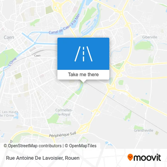 Rue Antoine De Lavoisier map