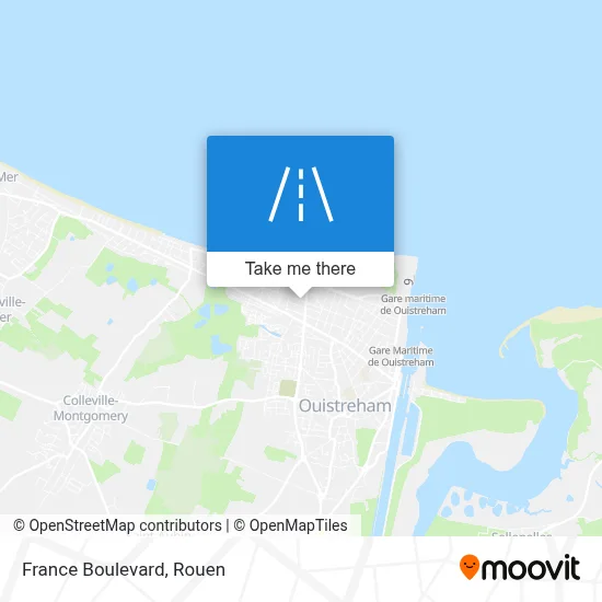 Boulevard De France map