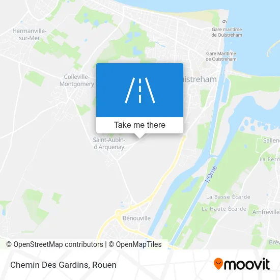 Chemin Des Gardins map