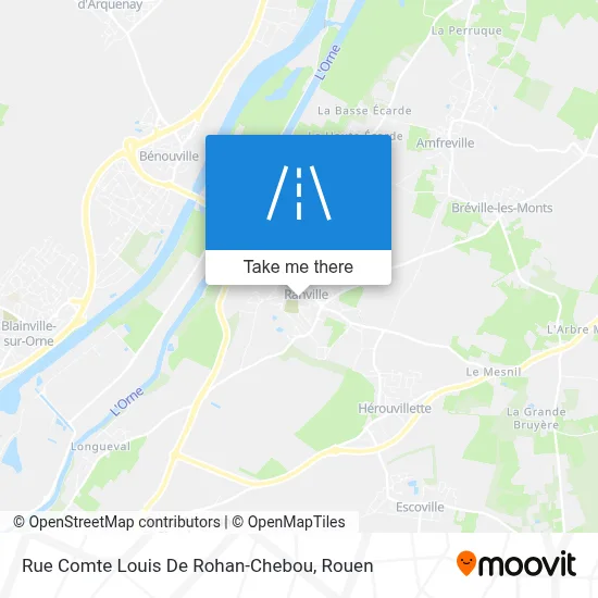 Rue Comte Louis De Rohan-Chebou map