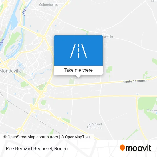 Rue Bernard Bécherel map