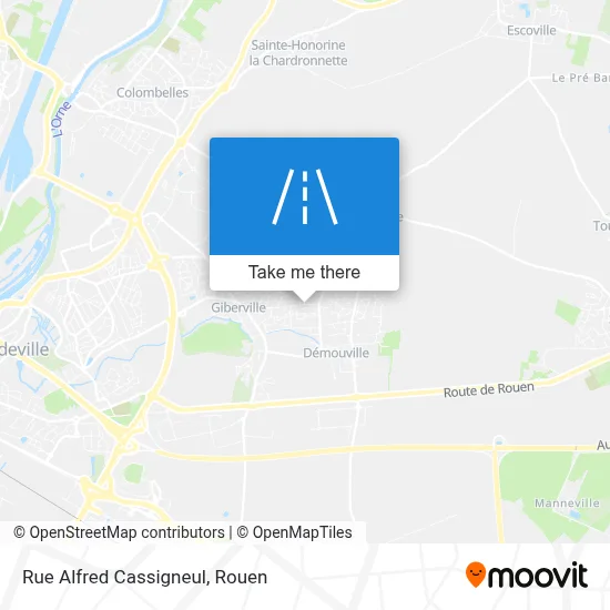 Rue Alfred Cassigneul map