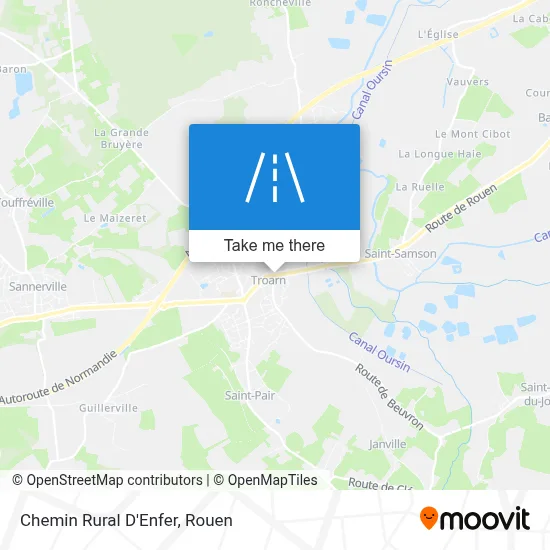 Chemin Rural D'Enfer map