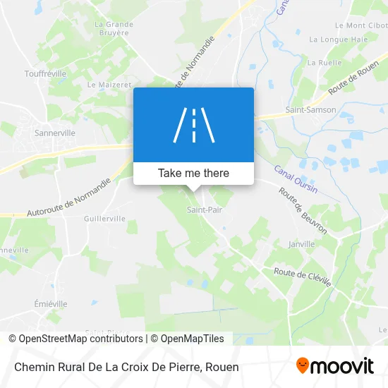 Chemin Rural De La Croix De Pierre map
