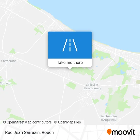 Rue Jean Sarrazin map