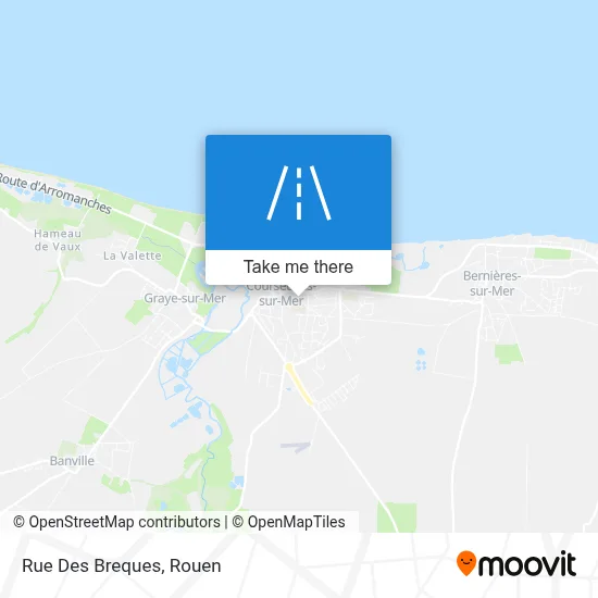 Rue Des Breques map